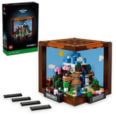 Lean-toys LEGO(R) MINECRAFT 21265 Stół warsztatowy