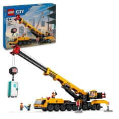 Lean-toys LEGO(R) CITY 60409 Żuraw żółty ruchomy