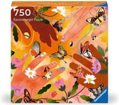 Ravensburger Štvorcové puzzle Art & Soul: Festival Kvetín 750 dielikov