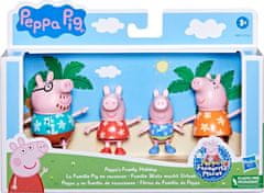 HASBRO Figúrky Prasiatko Peppa s rodinou: Na dovolenke