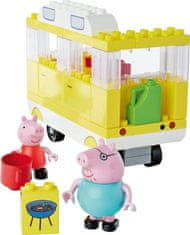 HASBRO Stavebnica Prasiatko Peppa: Karavan 52ks