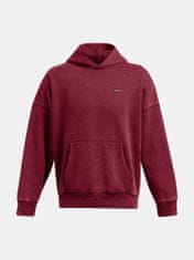 Under Armour Pánska mikina Under Armour UA Icon HWT Flc Wash OS Hood-RED XXXL