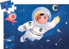 Djeco Puzzle Astronaut na mesiaci 36 dielikov