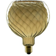 SLV BIG WHITE (SLV) LED Plávajúce Globus 150 stočený LED žiarovka, dymovo šedá, E27, fázové stmievanie, 6W, 1900K 1008151