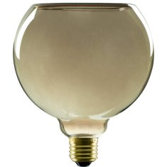 SLV BIG WHITE (SLV) LED Plávajúci Globus 150 LED žiarovka, dymovo čierna, E27, fázové stmievanie, 6W, 1900K 1008163