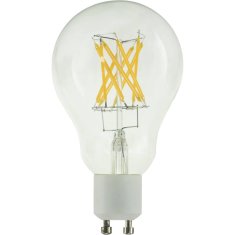 SLV BIG WHITE (SLV) LED A60 Crossed Filament LED žiarovka, GU10, fázové stmievanie, 6,5W, 2700K 1008375