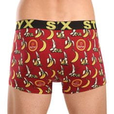 Styx Pánske boxerky art športová guma nadrozmer banány (R1359) - veľkosť 4XL