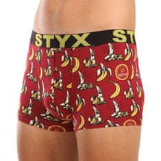 Styx Pánske boxerky art športová guma nadrozmer banány (R1359) - veľkosť 4XL