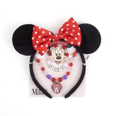 Cerda Disney Minnie Charm jewelry and headband set