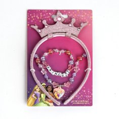 Cerda Disney Princess jewelry and headband set