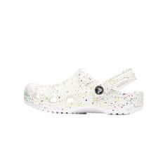 Crocs Dreváky biela 36 EU Classic Paint Splatter Clog