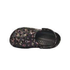 Crocs Dreváky čierna 42 EU Classic Ditsy Floral Clog