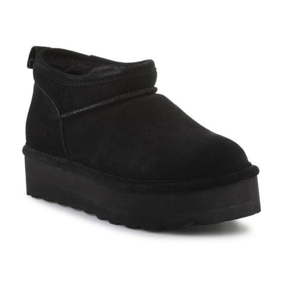 BEARPAW Členkové topánky elegantné čierna Retro Super Shorty Black Ii