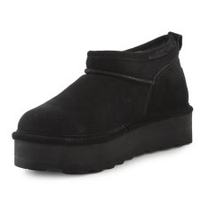 BEARPAW Členkové topánky elegantné čierna 37 EU Retro Super Shorty Black Ii