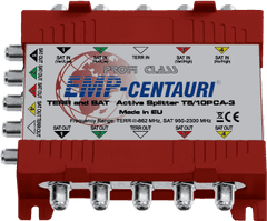 EMP-centauri EMP rozbočovač aktívny T5/10PCA-3