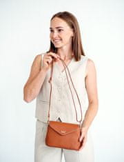 Vuch Dámska crossbody kabelka Byrsa Mini Brown