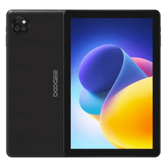 Doogee Dětský tablet T10W, 4+5/128GB, 8000 mAh, černý