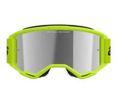 Alpinestars Vision 3 Wordmark yellow fluo/mirror silver brýle