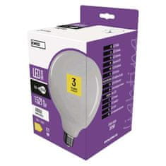 EMOS EMOS LED žiarovka Filament Globe / E27 / 11 W (100 W) / 1 521 lm / neutrálna biela ZF2161