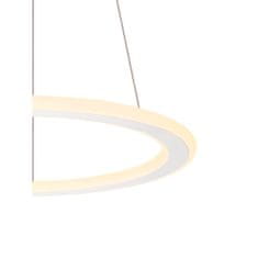 SLV BIG WHITE (SLV) ONE FLAT PD single, závesná lampa, 180cm, 2700/3000K, PHASE, biela 1007856