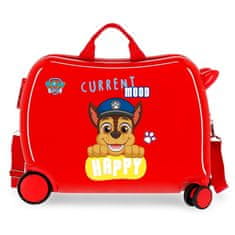 Jada Toys Detský cestovný kufor na kolieskach / odrážadlo PAW PATROL Red, 38L, 2199822