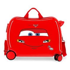 Jada Toys Detský cestovný kufor na kolieskach / odrážadlo DISNEY CARS Red, 2049824