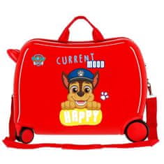 Jada Toys Detský cestovný kufor na kolieskach / odrážadlo PAW PATROL Red, 38L, 2199822