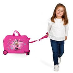 Jada Toys Detský cestovný kufor na kolieskach / odrážadlo MINNIE MOUSE Pink, 34L, 23398E1