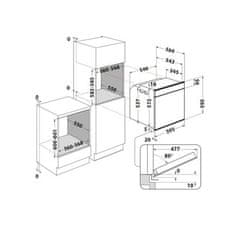 Whirlpool Samostatná vstavaná rúra W11I OP1 4S2 H