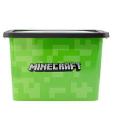 Stor Plastový úložný box MINECRAFT 7L, 04404