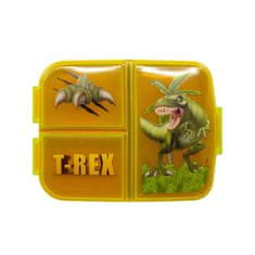 Stor Delený plastový box na desiatu JURASSIC WORLD T-Rex, 26220