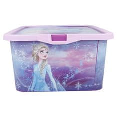 Stor Plastový úložný box DISNEY FROZEN 13L, 03255