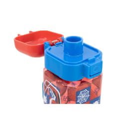 Stor Hranatá plastová fľaša SPIDERMAN Lock, 550ml, 74702