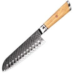 IZMAEL Damaškový kuchynský nôž Hisano-Santoku KP35063