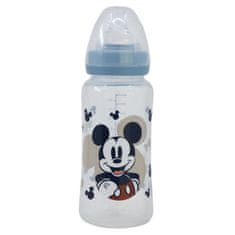 Stor Dojčenská antikoliková fľaša Mickey Mouse Baby Blue, 360ml, 10403