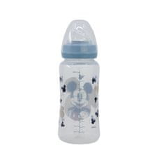 Stor Dojčenská antikoliková fľaša Mickey Mouse Baby Blue, 360ml, 10403