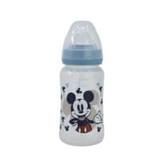 Stor Dojčenská antikoliková fľaša Mickey Mouse Baby Blue, 240ml, 10402