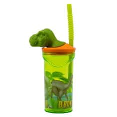 Stor Plastový 3D pohár s figúrkou DINOSAUR T-REX, 360ml, 26266