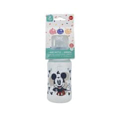 Stor Dojčenská antikoliková fľaša Mickey Mouse Baby Blue, 240ml, 10402