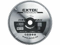 Extol Premium Kotúč pílový s SK plátkami, Ø300x3,2x30mm, 96z, EXTOL PREMIUM