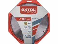 Extol Premium Kotúč pílový s SK plátkami, Ø300x3,2x30mm, 96z, EXTOL PREMIUM