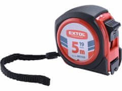 Extol Premium Meter zvinovací, 5m, šírka pásu 19mm, EXTOL PREMIUM