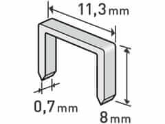 Extol Premium Spony 8mm, 11,3x0,52x0,70mm, balenie 1000ks, EXTOL PREMIUM