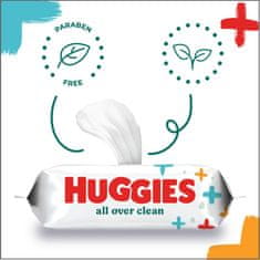 Huggies HUGGIES Single All Over Clean Obrúsky vlhčené 56 ks