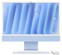 Apple iMac 24" M4 (10CPU) 24/512 (MD2T4CZ/A) Modrý CZ