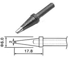 HADEX Hrot N4-4 2mm pre servisné stanice