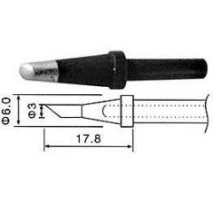 HADEX Hrot N4-3 3mm pre servisné stanice