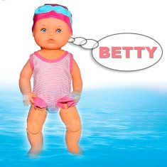 JOJOY® 2 x plávajúce bábiky BUDDYSWIM LILY + BUDDYSWIM BETTY | B2UDDYSWIM 