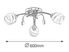 Rabalux MELISSA stropné svietidlo 2621