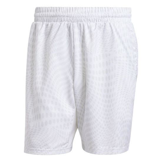 Adidas Nohavice biela 176 - 181 cm/L Club Graphic Shorts